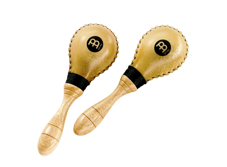 Meinl MSM-2 Maracas Midi, Skinn (M) 
